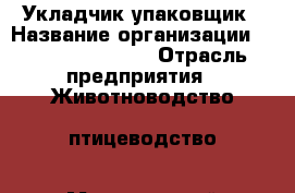 Укладчик-упаковщик › Название организации ­ Fusion Service › Отрасль предприятия ­ Животноводство, птицеводство › Минимальный оклад ­ 28 600 - Все города Работа » Вакансии   . Мордовия респ.